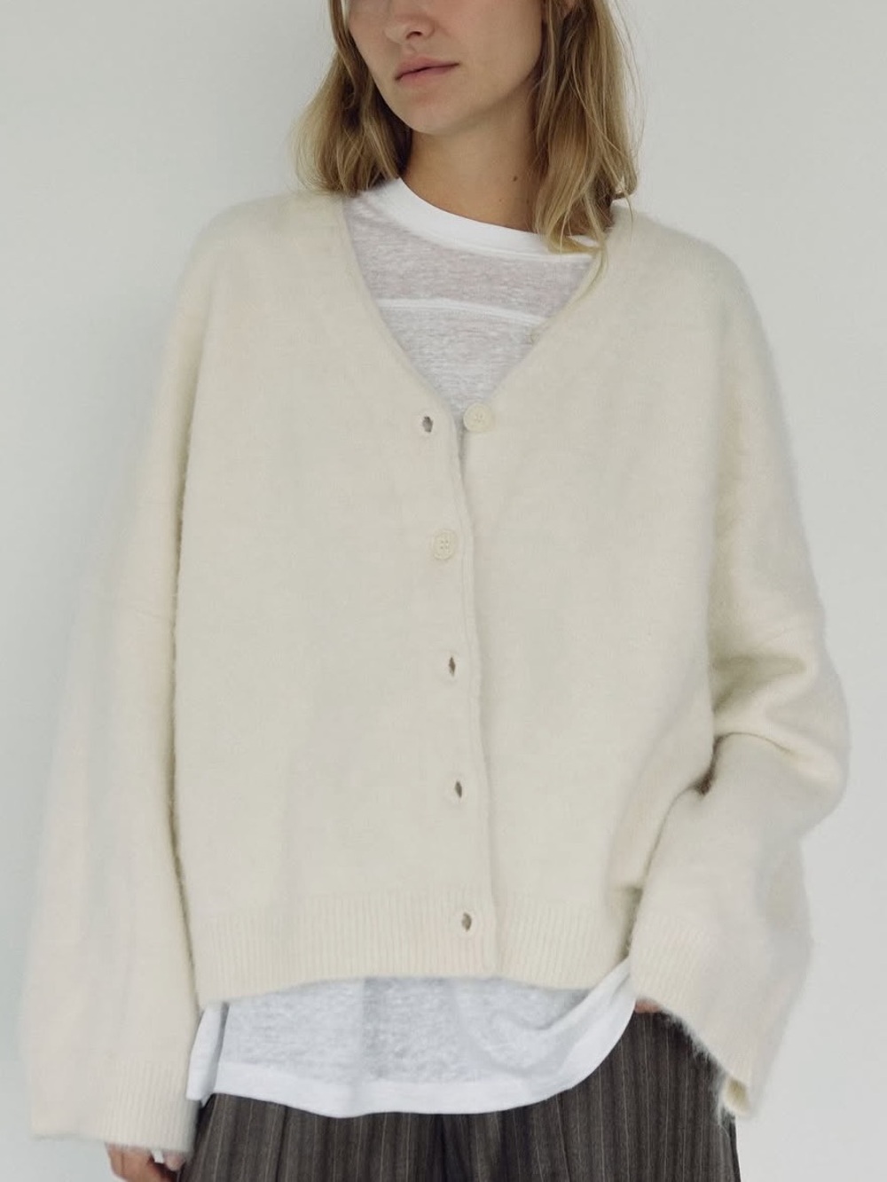 EUC. Boheme goods wool blend v neck cardigan
